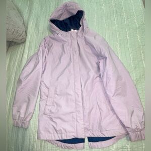 Columbia Sportswear Lavender Zipper Hood Jacket
